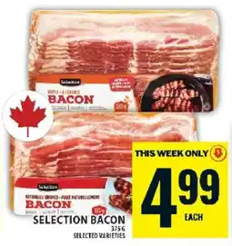 Food Basics SELECTION BACON offer