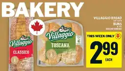 Food Basics VILLAGGIO BREAD OR BUNS offer