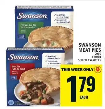 Food Basics SWANSON MEAT PIES offer