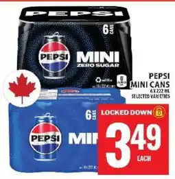 Food Basics PEPSI MINI CANS offer
