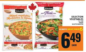 Food Basics SELECTION VEGETABLES offer