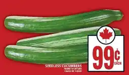 Food Basics SEEDLESS CUCUMBERS offer