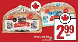 Food Basics RUDOLPH’S BREAD offer