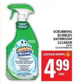 Food Basics SCRUBBING BUBBLES BATHROOM CLEANER offer