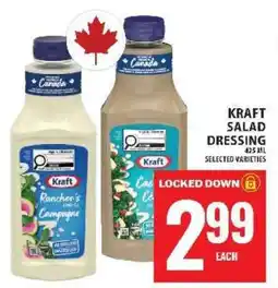 Food Basics Kraft Salad Dressing offer