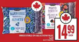 Food Basics Irresistible or Selection Fruit offer