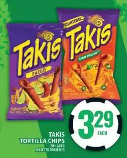 Food Basics TAKIS TORTILLA CHIPS offer