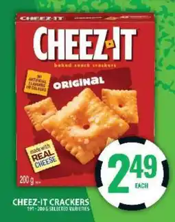 Food Basics Cheez-It Crackers offer