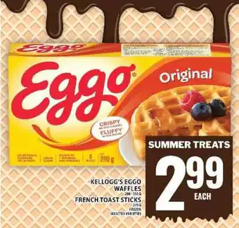 Food Basics KELLOGG’S EGGO WAFFLES offer
