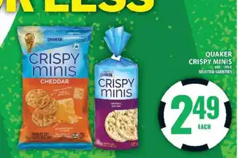 Food Basics Quaker Crispy Minis offer