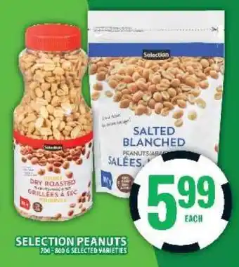 Food Basics SELECTION PEANUTS offer
