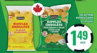 Food Basics SELECTION POTATO CHIPS offer