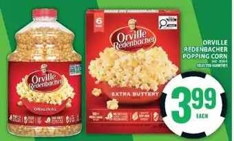 Food Basics ORVILLE REDENBACHER POPPING CORN offer