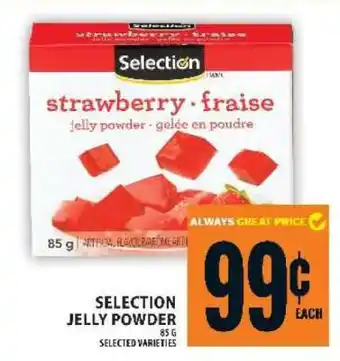 Food Basics Selection Jelly Powder offer
