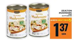 Food Basics Selection Sliced Mushrooms offer