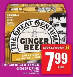 Food Basics The Great Gentleman Ginger Drink offer