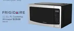 The Brick 1.1 Cu. Ft. Countertop Microwave offer