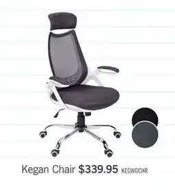 The Brick Kegan 28 Executive Mesh Office Chair - White offer