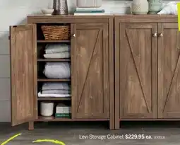 The Brick Levi 31 Shoe Storage Cabinet - Hazelnut offer