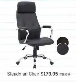 The Brick Steadman 24.4 Office Chair - Black offer