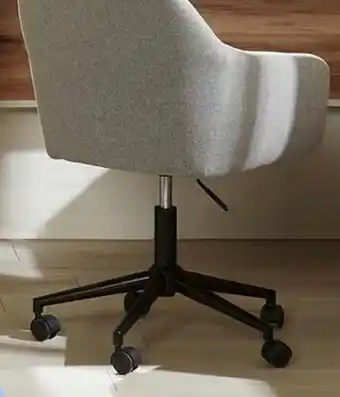 The Brick Stevie 23 Swivel Office Chair with Adjustable Height – Grey offer