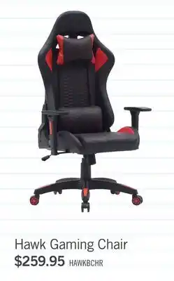 The Brick Hawk 27.5 Ergonomic Gaming Chair - Black & Red offer