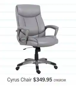 The Brick Sealy Cyrus 25.8 Office Chair - Grey offer