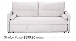The Brick Shadow 82.5 Linen-Look Fabric Sleeper Sofa with Storage and Two Armrest Pillows - Grey offer