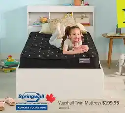 The Brick Springwall Advance Vauxhall Tight Top Firm Twin Mattress offer
