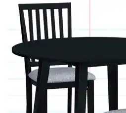The Brick Bryn Drop-Leaf Dining Table, 42 Round - Black offer