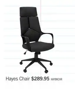 The Brick Hayes 25 Executive Office Chair - Black offer
