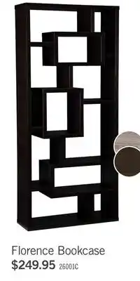 The Brick Florence 32 Open Bookcase - Espresso offer