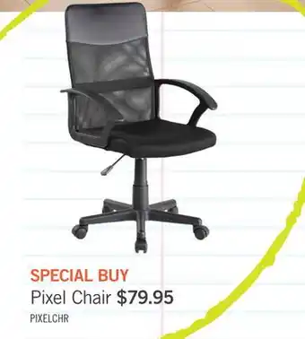 The Brick Pixel 22 Mesh Fabric Office Chair with Lumbar Support - Black offer