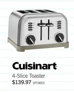 The Brick Cuisinart 4-Slice Toaster - CPT-180C offer