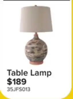Leon's Free Spirt Table Lamp - Beige, Black offer