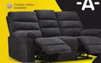 Leon's Lucie Reclining Sofa - Charcoal offer