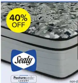 Leon's Sealy Posturepedic Palatial Crest Kamden II Firm Eurotop Queen Mattress offer