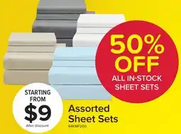 Leon's Cotton House Microfibre Twin Sheet Set - Assorted Colours offer