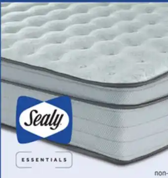 Leon's Sealy Essentials Remy II Firm Eurotop Queen Mattress offer