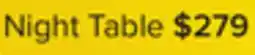 Leon's Terra Night Table - Grey offer
