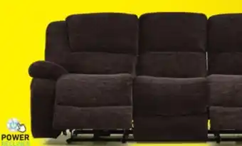Leon's Maxwell Power Reclining Sofa - Brown offer