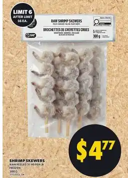 Independent City Market SHRIMP SKEWERS offer