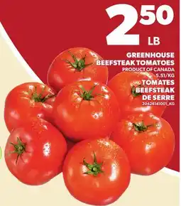 Independent City Market GREENHOUSE BEEFSTEAK TOMATOES offer