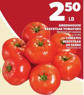 Independent City Market GREENHOUSE BEEFSTEAK TOMATOES offer