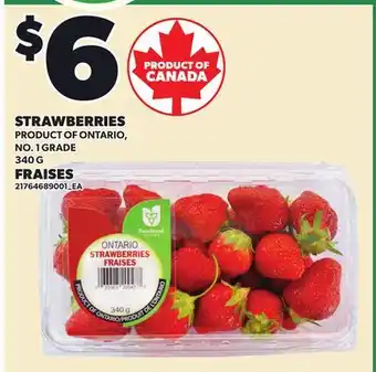 Independent City Market STRAWBERRIES offer