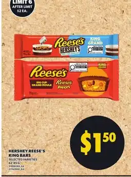 Independent City Market HERSHEY REESE'S KING BARS offer