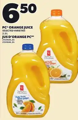 Independent City Market PC ORANGE JUICE offer
