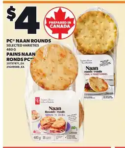Independent City Market PC NAAN ROUNDS offer