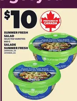 Independent City Market SUMMER FRESH SALAD offer