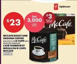 Independent City Market MCCAFE ROAST AND GROUND COFFEE, 640-875 G OR K-CUPS, 30'S offer